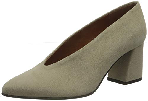 Vero Moda Damen VMIBI Leather Pump Pumps, Nomad, 40 EU von VERO MODA