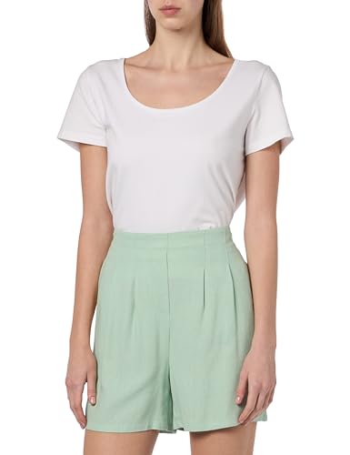 VERO MODA Damen VMJESMILO HW WVN GA NOOS Shorts, Silt Green, XX-Large von VERO MODA