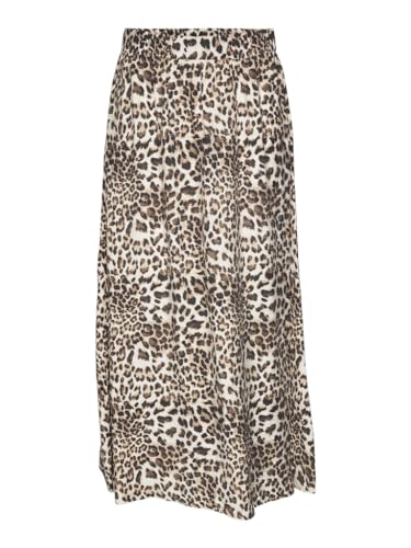 VERO MODA Damen VMJOSIE 7/8 Skirt WVN GA NOOS Rock, Sandshell/AOP:Betty, XS von VERO MODA