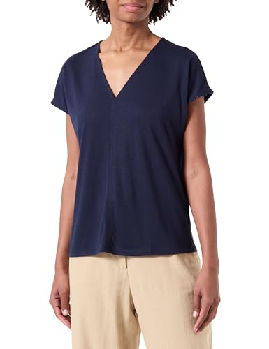 VERO MODA VMJOY LINNEN SS V-Neck TOPJRS NOOS von VERO MODA