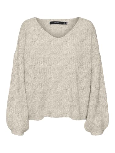 VERO MODA VMJULIETTE LS V-Neck Pullover Boo von VERO MODA