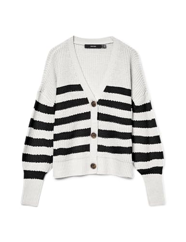 VERO MODA VMLEA LS V-Neck Cuff Cardigan NOOS von VERO MODA