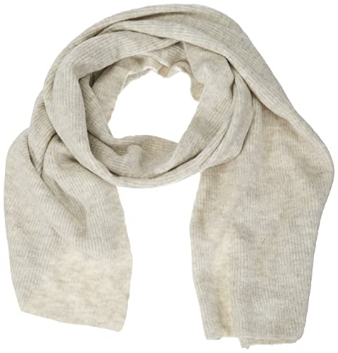 VERO MODA Damen VMLEFILE Long Rib Scarf NOOS Schal, Light Grey Melange, ONE Size von VERO MODA