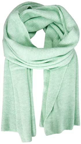 VERO MODA Damen VMLEFILE Long Rib Scarf NOOS Schal, Mist Green/Detail:Melange, ONE Size von VERO MODA