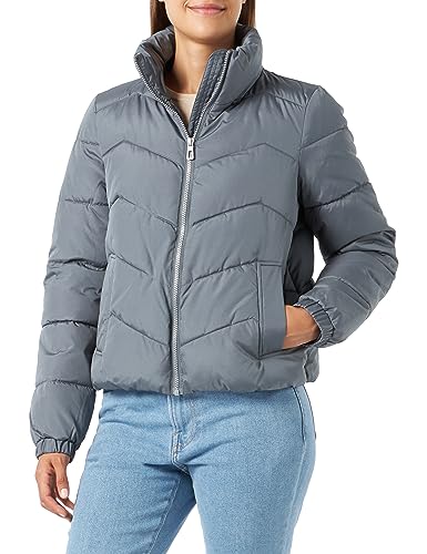 VERO MODA Damen VMLIGA Short Jacket BOOS Jacke, Stormy Weather, XS von VERO MODA