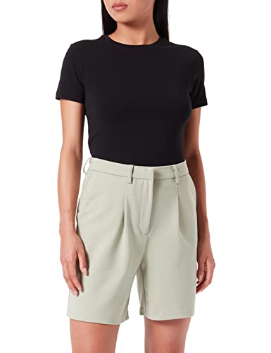 VERO MODA Damen VMLUCCA HR Jersey Long NOOS Shorts, Desert Sage, S von VERO MODA