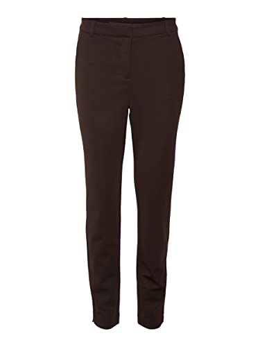 VERO MODA Damen VMLUCCALILITH MR Jersey Pant NOOS Hose, Coffee Bean, M/32 von VERO MODA