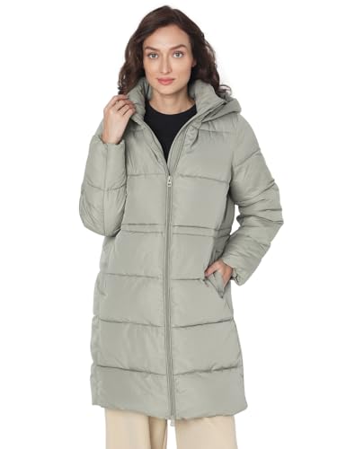 VERO MODA Damen VMLUCY Coat BOOS Mantel, Laurel Oak, M von VERO MODA