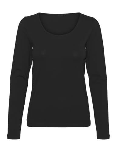 VERO MODA VMLULU LS U-Neck TOP JRS GA NOOS von VERO MODA