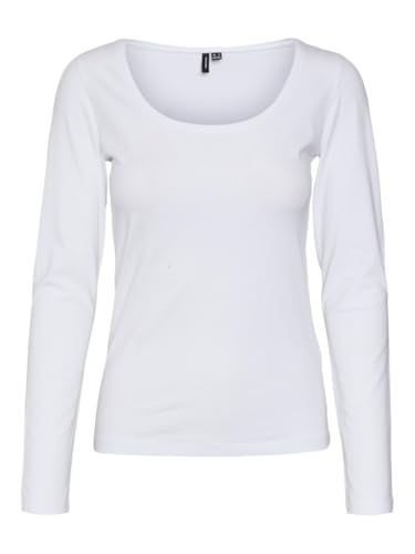 VERO MODA VMLULU LS U-Neck TOP JRS GA NOOS von VERO MODA