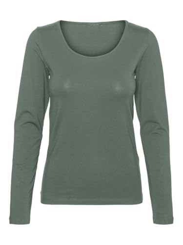 VERO MODA VMLULU LS U-Neck TOP JRS GA NOOS von VERO MODA