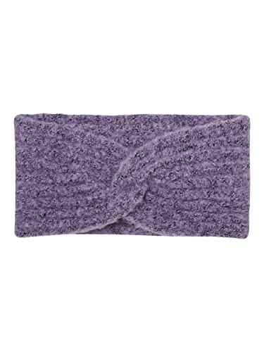 VERO MODA Damen VMLUNA Rib Headband GA NOOS Stirnband, Sand Verbena/Detail:Melange, One Size von VERO MODA