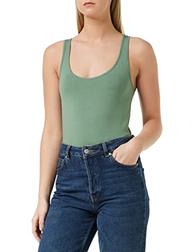 VERO MODA Damen Vmmaxi My Soft Long Tank Ga Noos Top, Laurel Wreath, S EU von VERO MODA