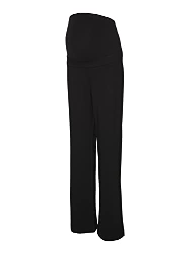 Vero Moda Damen VMMKAMMIE Straight Jersey Pant GA NOOS Hose, Black, M von VERO MODA