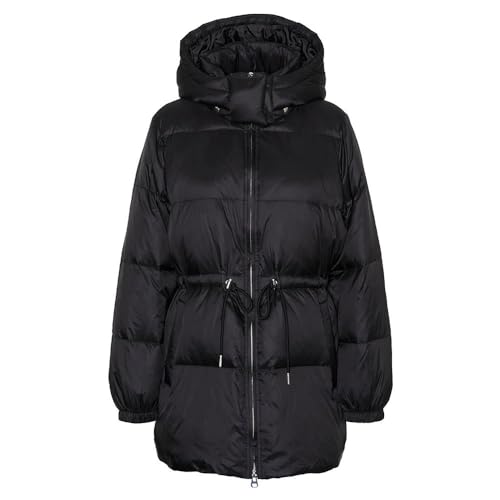 Vero Moda Damen VMNANNA Short DOWN Jacket NOOS TS Jacke, Black, S von VERO MODA