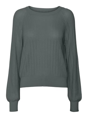 VERO MODA VMNEWLEXSUN Stitch LS O-Neck Pullover GA von VERO MODA