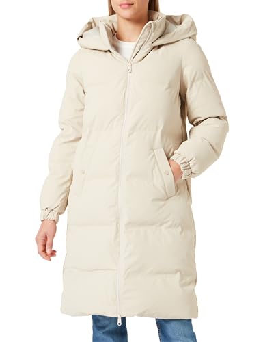 VERO MODA Damen VMNOE AW23 Long Coated Coat BOOS Mantel, Oatmeal, M von VERO MODA