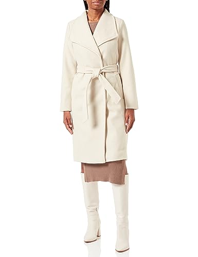 VERO MODA Damen VMPAULA FIE Long Coat NOOS Mantel, Oatmeal, XL von VERO MODA