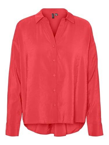 VMQUEENY LS Oversize Shirt WVN GA NOOS von VERO MODA