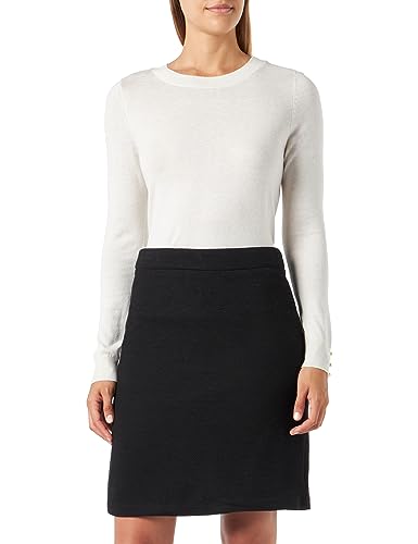 VERO MODA Damen VMRICAELLA HR ABK Pencil Slit Skirt Boo Rock, Black, 34 von VERO MODA