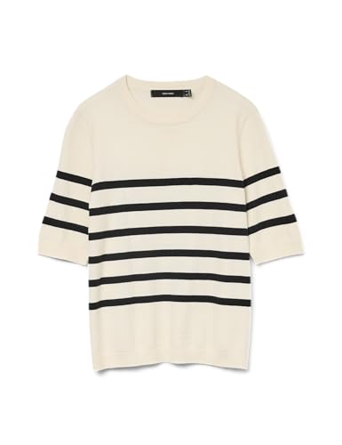 VERO MODA VMSABA Plain SS O-Neck Pullover GA NOOS von VERO MODA