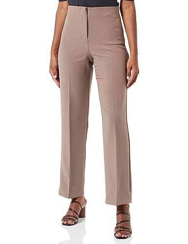 VERO MODA Damen VMSANDY HR Straight Pant NOOS Hose, Brown Lentil, L/30 von VERO MODA