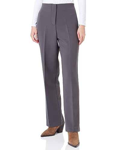 VERO MODA Damen VMSANDY HR Straight Pant NOOS Hose, Grey Pinstripe, M/30 von VERO MODA