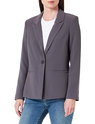 VERO MODA Damen VMSANDY LS Slim NOOS Blazer, Grey Pinstripe, XL von VERO MODA