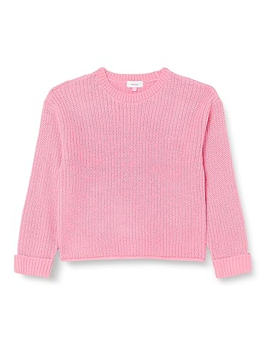 VERO MODA Damen VMSAYLA FOLD LS O-NCK Pullover Girl NOOS Strickpullover, Sachet Pink, 16-44 von VERO MODA