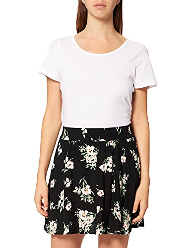 VERO MODA Damen Vmsimply Easy Skater Skirt Ga Noos Rock, Schwarz, M EU von VERO MODA