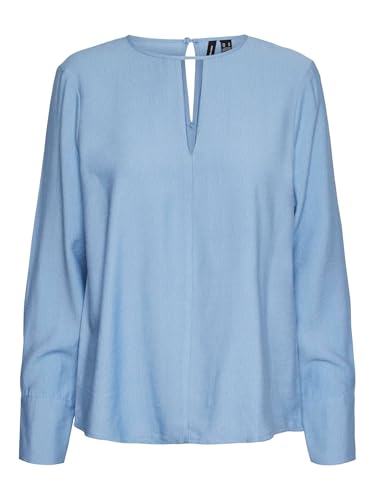 VERO MODA Damen VMSONJA LS TOP WVN GA Langarmbluse, Allure, Small von VERO MODA