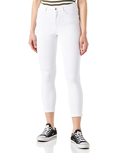 VERO MODA Damen VMSOPHIA HW SK J Soft VI403 GA PTT NOOS Skinny Jeanshose, Bright White, M / 28L von VERO MODA