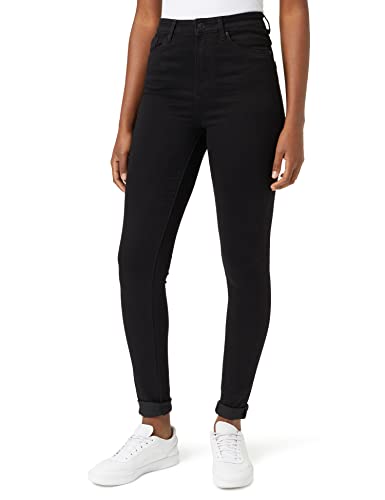 VERO MODA Tall Damen VMSOPHIA HW SK J Soft VI110 GA TLL NOOS Jeans, Black, M/T/36 von VERO MODA