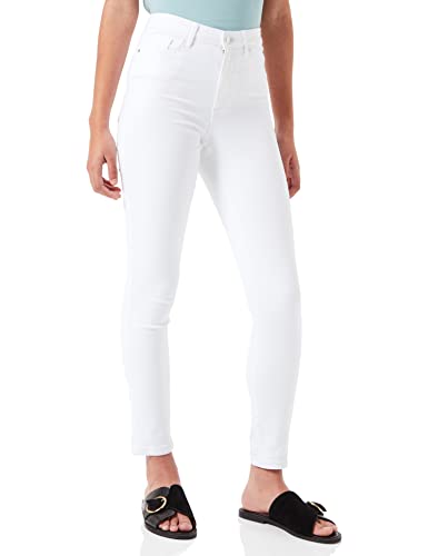 VERO MODA Damen Jeans 10262685 Bright White S-32 von VERO MODA