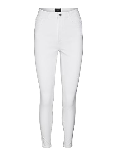 VERO MODA Damen VMSOPHIA HW Skinny J Soft VI403 GA NOOS Jeans, Bright White, XS / 32 von VERO MODA