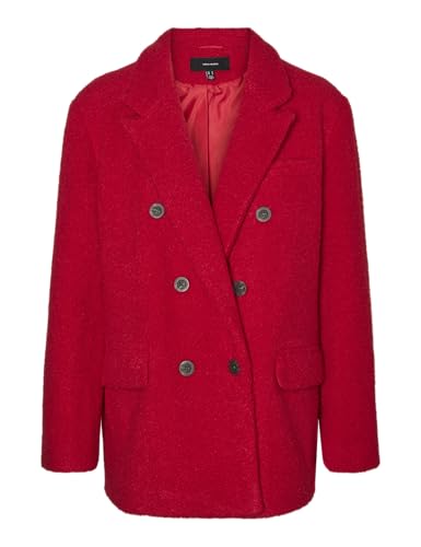 VERO MODA Damen VMSWAN Edie Jacket Boo Jacke, Salsa, XS VERO MODA Damen VMSWAN Edie Jacket Boo Jacke, Salsa, XS von VERO MODA