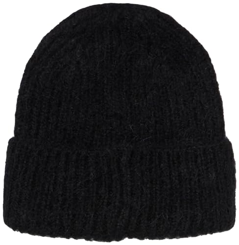 VERO MODA Damen VMULLIE Beanie NOOS Hut, Black, ONE Size von VERO MODA