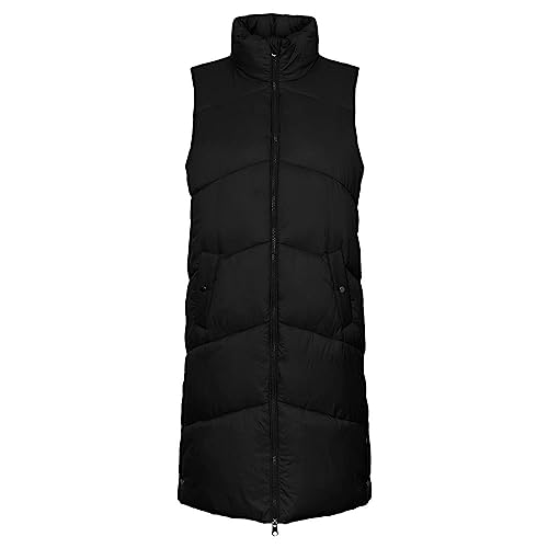 VERO MODA Damen VMUPPSALA 3-4 Waistcoat NOOS PTT Pufferweste, Black, M Petite von VERO MODA