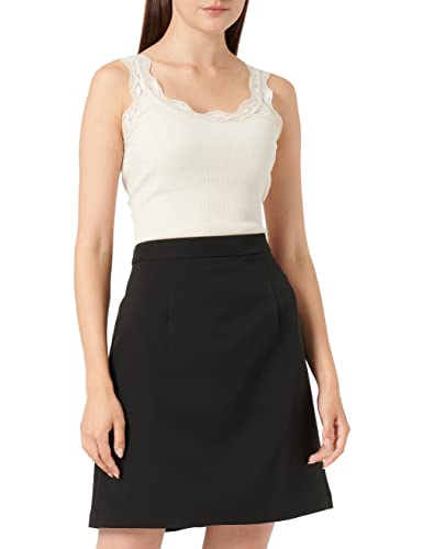 VERO MODA Damen VMVERONICA HW Short Skirt VMA Rock, Black, XS von VERO MODA