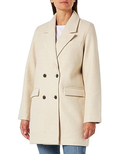 VERO MODA Damen VMVINCEAURA Jacket BOOS Jacke, Oatmeal, L von VERO MODA