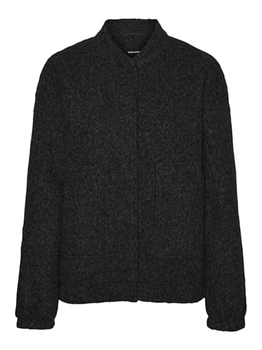 VERO MODA Damen Vmamber Elite Bomber Jacket Noos Bomberjacke, Black, L VERO MODA Damen Vmamber Elite Bomber Jacket Noos Bomberjacke, Black, L von VERO MODA