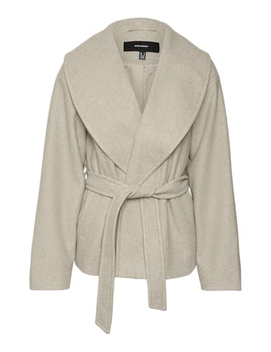 VERO MODA Damen Vmanne Bergen Jacket LCS Jacke, Oatmeal/Detail:Melange, M VERO MODA Damen Vmanne Bergen Jacket LCS Jacke, Oatmeal/Detail:Melange, M von VERO MODA