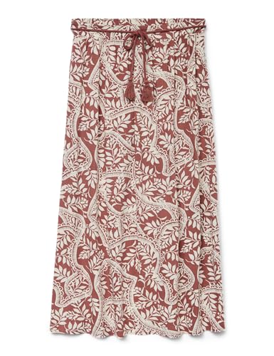 VERO MODA Damen Vmbali Ancle Skirt WVN Btq Ga, Marsala, X-Small von VERO MODA
