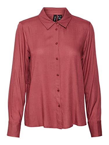 VERO MODA Damen Vmbeauty Shirt Ga Noos Bluse, Dry Rose, XS EU von VERO MODA