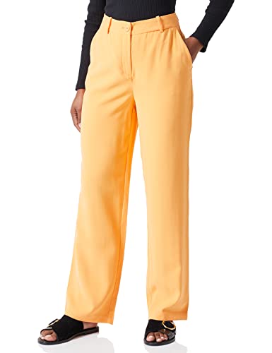 VERO MODA Damen Vmcarmen Hr Straight Pant Noos Hose, Mock Orange, M / 32L von VERO MODA