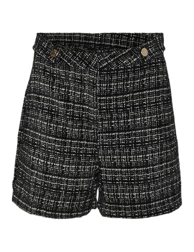 VERO MODA Damen VMCLEVER HW Shorts WVN Minirock, Black, S von VERO MODA