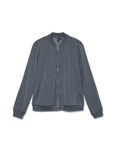 VERO MODA Damen Vmcoco L/S Bomber Ga Noos, Stormy Weather, l von VERO MODA