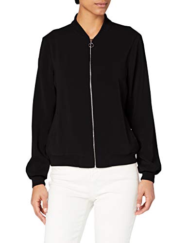 VERO MODA Damen VMCOCO L/S Bomber GA NOOS 10245734, Black, S von VERO MODA