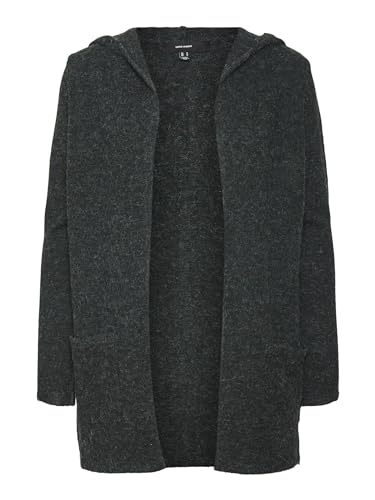 VERO MODA Damen Vmdoffy Ls Open Hood Vest Ga Noos Strickjacke, Pine Grove, L EU VERO MODA Damen Vmdoffy Ls Open Hood Vest Ga Noos Strickjacke, Pine Grove, L EU von VERO MODA