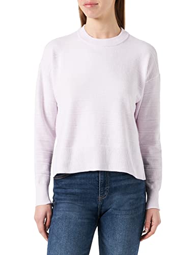 VERO MODA Damen Vmdolly O-Neck Blouse Ga Boo Pullover, Lavender Fog/Detail:w Melange, S EU von VERO MODA